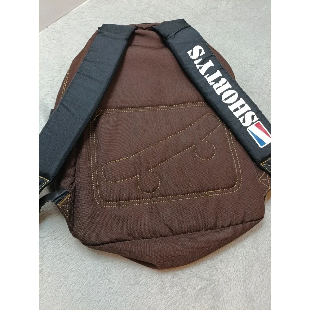 Vintage '90S Shorty's Skate Backpack Brown Skater Grunge Chad Muska Y2k Rare.